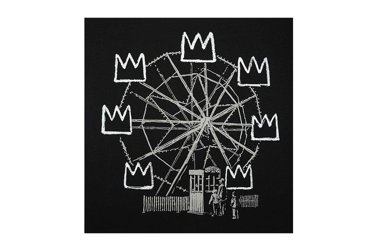 Banksy's Homage to Basquiat Appears at Auction For First Time