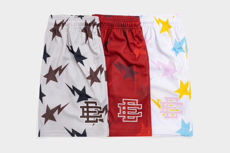 Eric Emanuel Joins BAPE for Colorful Shorts Capsule