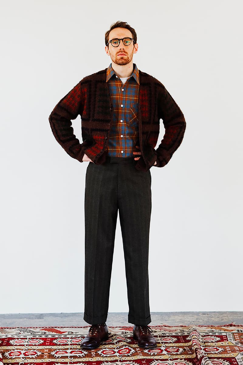 BEAMS Plus Fall Winter 2020 Lookbook collection fw20 menswear streetwear japanese coats jackets pants slacks khaki sartorial classic