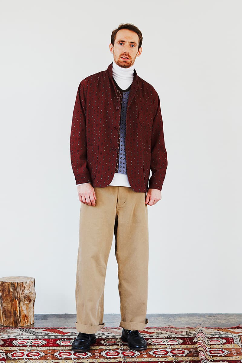 BEAMS Plus Fall Winter 2020 Lookbook collection fw20 menswear streetwear japanese coats jackets pants slacks khaki sartorial classic