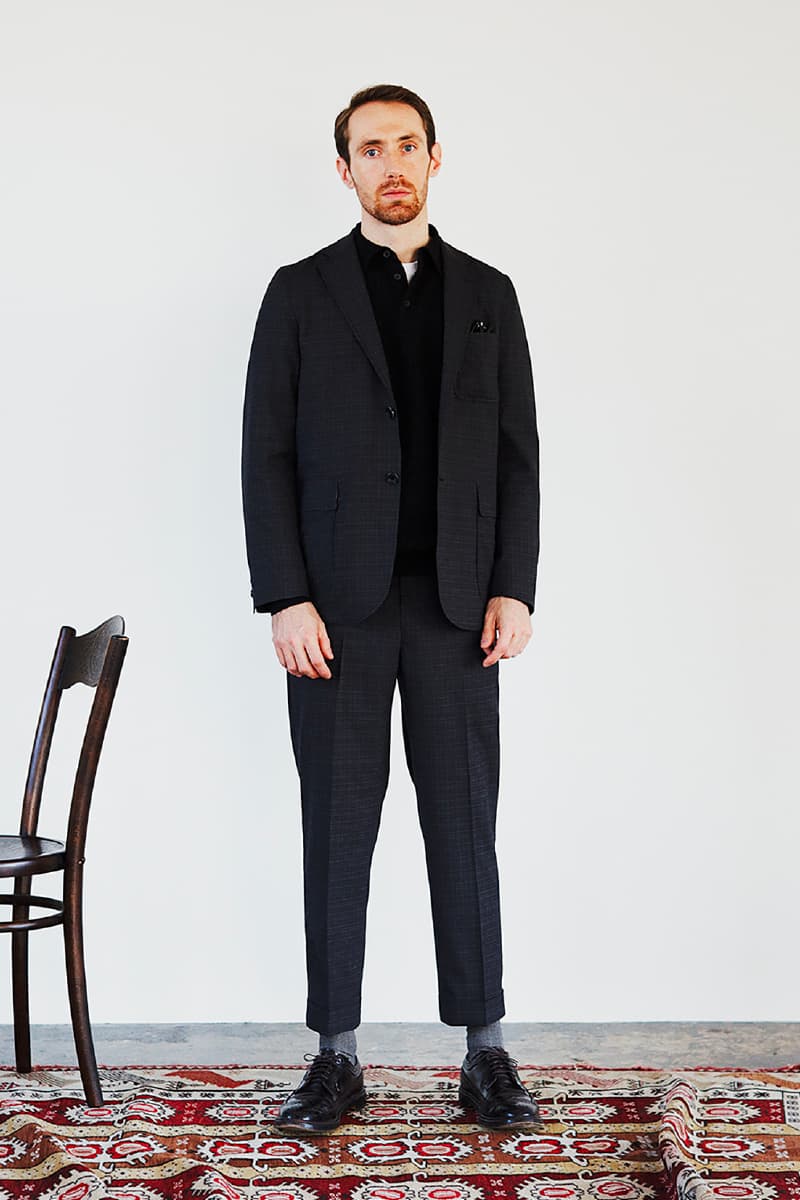 BEAMS Plus Fall Winter 2020 Lookbook collection fw20 menswear streetwear japanese coats jackets pants slacks khaki sartorial classic