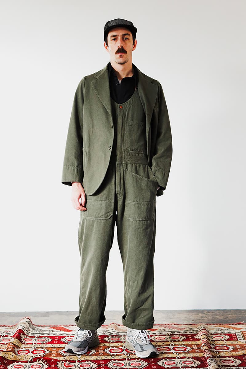 BEAMS Plus Fall Winter 2020 Lookbook collection fw20 menswear streetwear japanese coats jackets pants slacks khaki sartorial classic