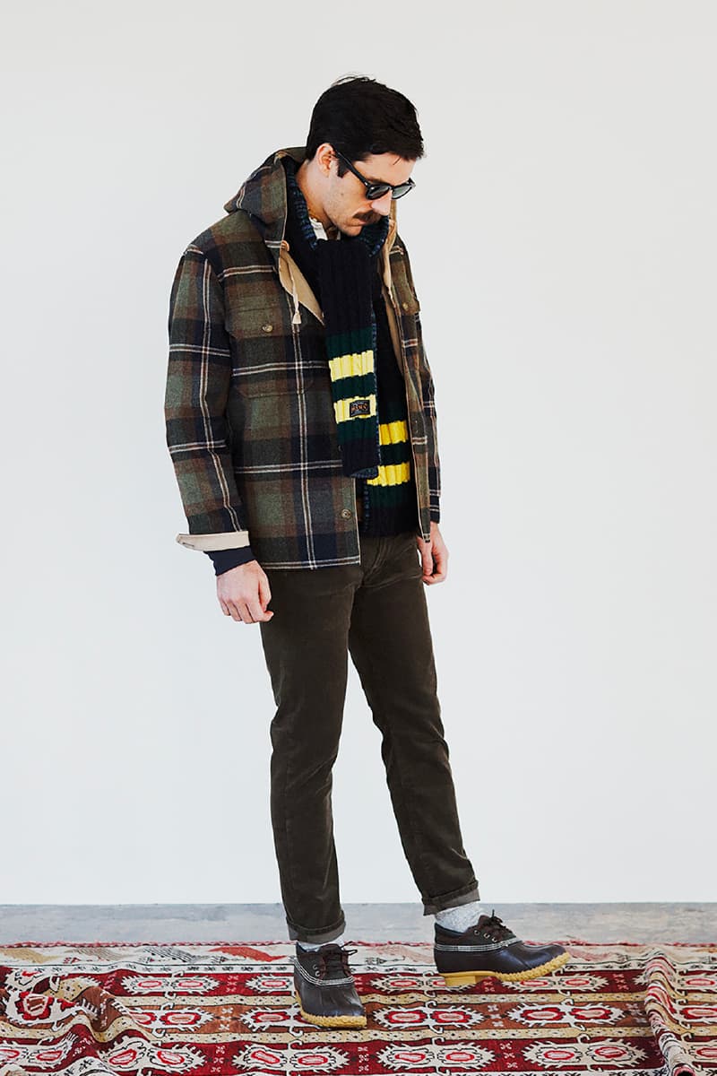 BEAMS Plus Fall Winter 2020 Lookbook collection fw20 menswear streetwear japanese coats jackets pants slacks khaki sartorial classic