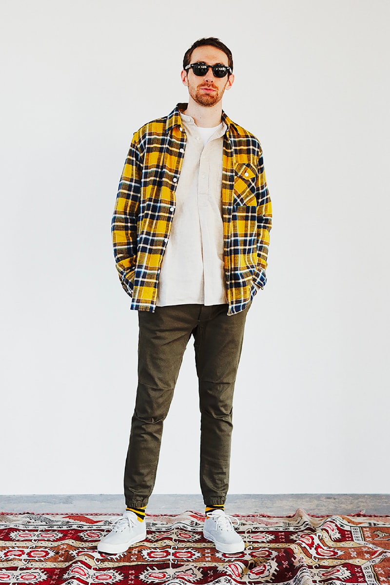 BEAMS Plus Fall Winter 2020 Lookbook collection fw20 menswear streetwear japanese coats jackets pants slacks khaki sartorial classic