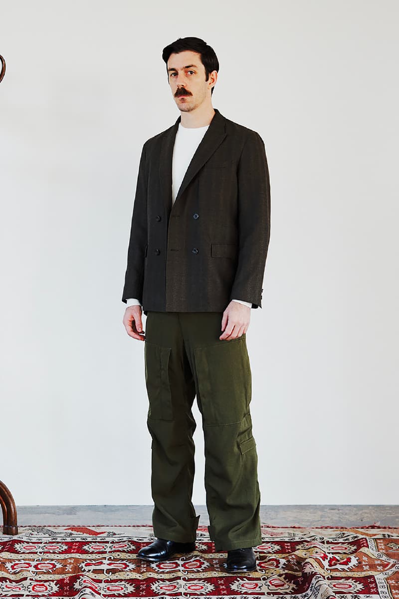 BEAMS Plus Fall Winter 2020 Lookbook collection fw20 menswear streetwear japanese coats jackets pants slacks khaki sartorial classic