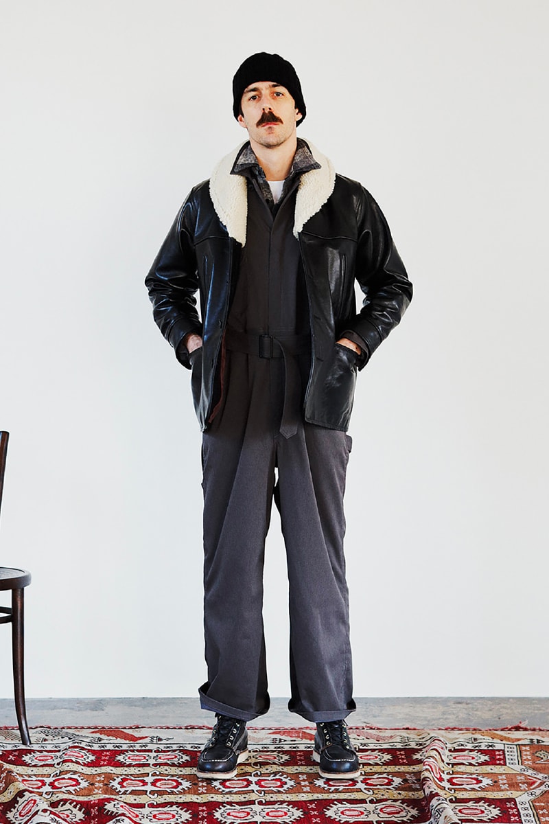 BEAMS Plus Fall Winter 2020 Lookbook collection fw20 menswear streetwear japanese coats jackets pants slacks khaki sartorial classic