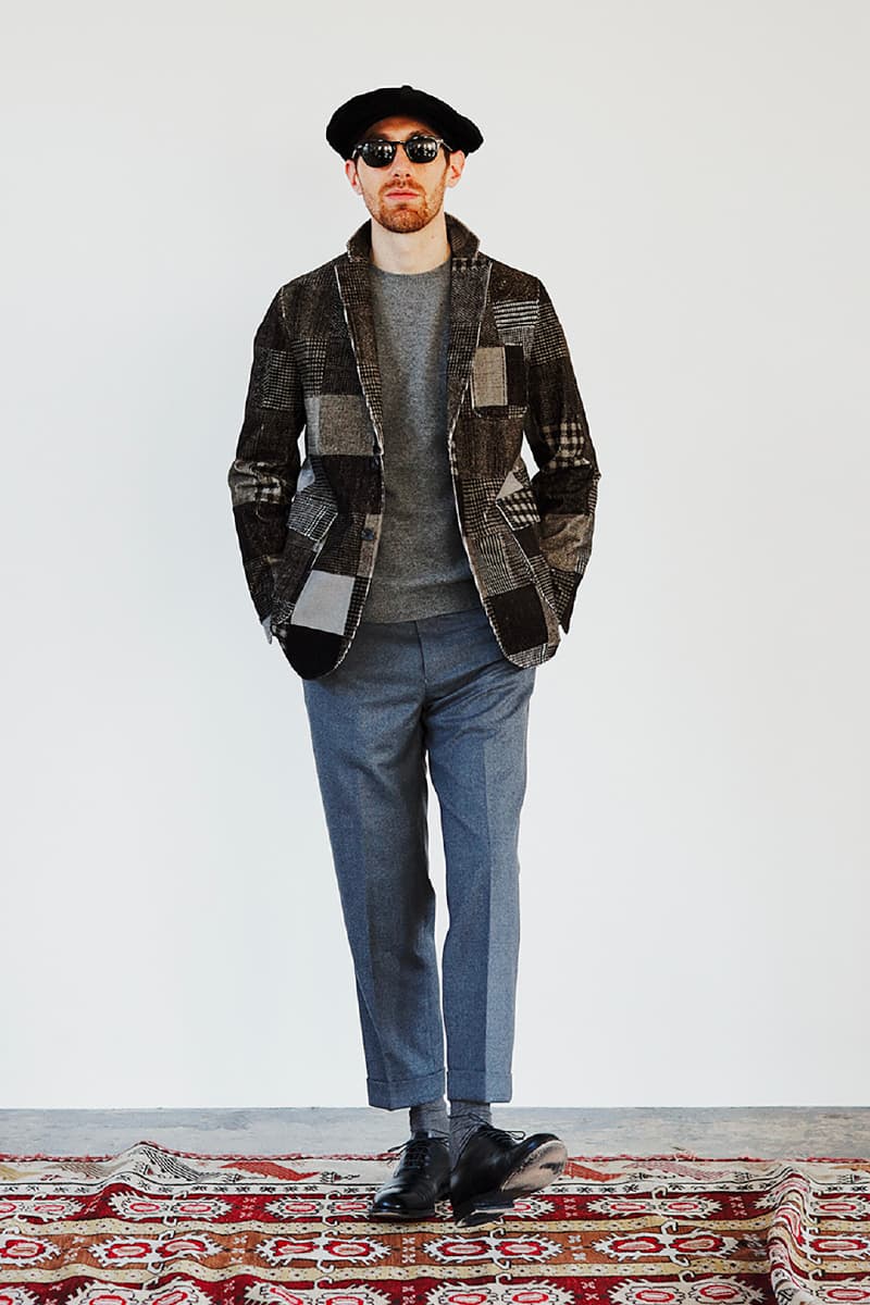 BEAMS Plus Fall Winter 2020 Lookbook collection fw20 menswear streetwear japanese coats jackets pants slacks khaki sartorial classic