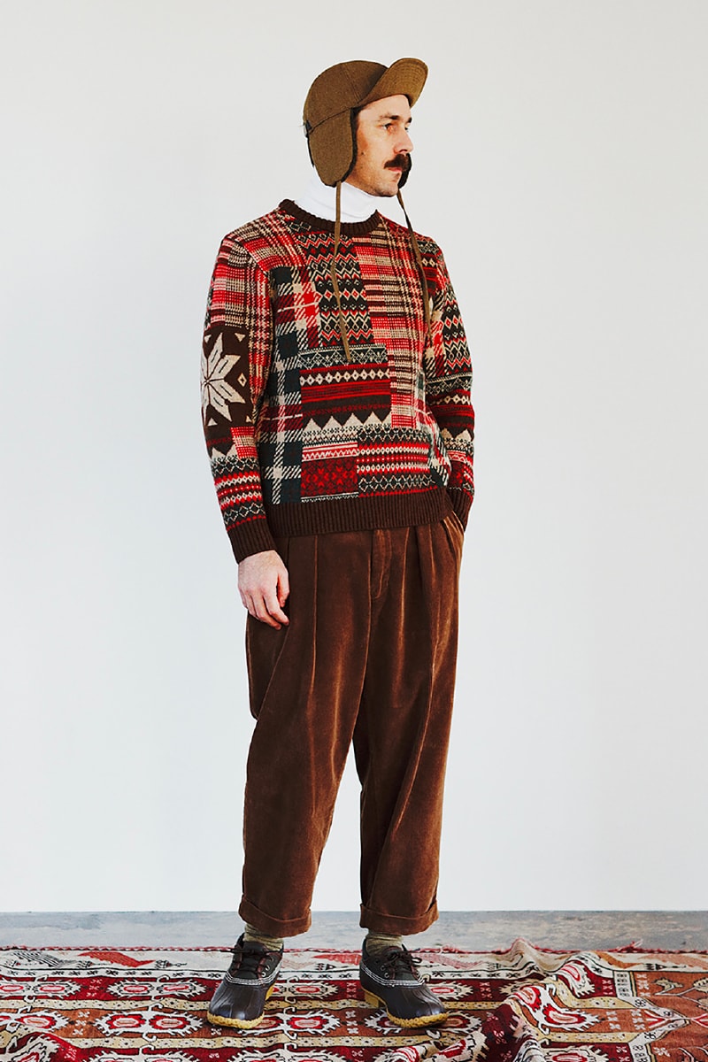BEAMS Plus Fall Winter 2020 Lookbook collection fw20 menswear streetwear japanese coats jackets pants slacks khaki sartorial classic