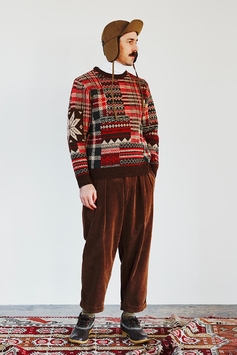 BEAMS Plus Fall Winter 2020 Lookbook collection fw20 menswear streetwear japanese coats jackets pants slacks khaki sartorial classic
