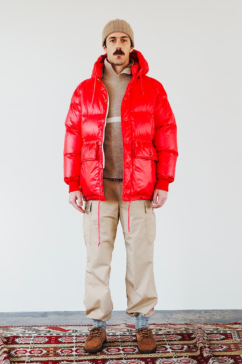 BEAMS Plus Fall Winter 2020 Lookbook collection fw20 menswear streetwear japanese coats jackets pants slacks khaki sartorial classic