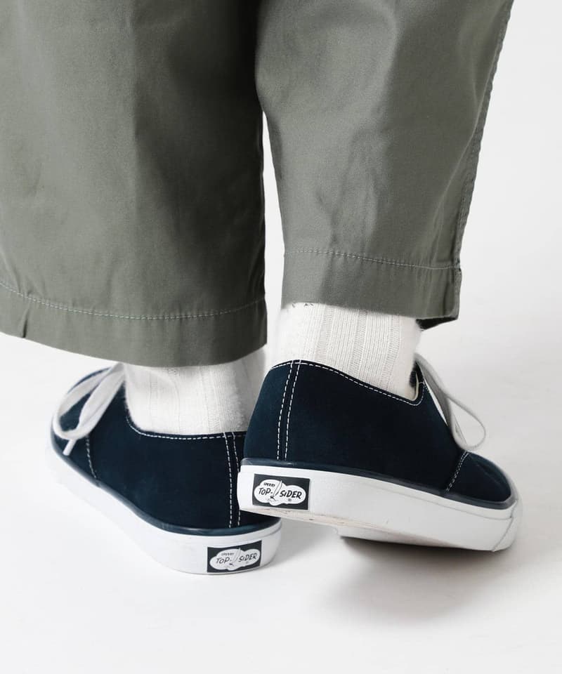 BEAMS plus sperry top sider cvo navy ecru release details buy cop purchase information japan suede canvas