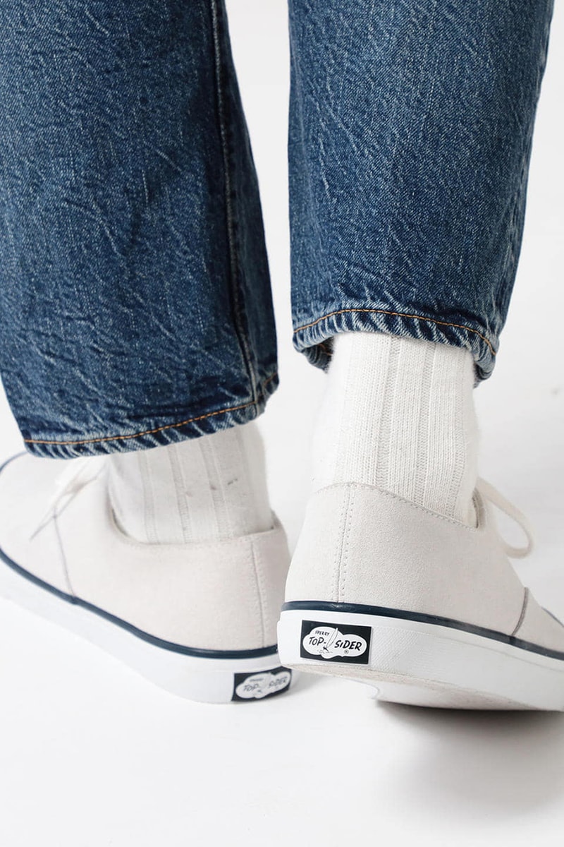 BEAMS plus sperry top sider cvo navy ecru release details buy cop purchase information japan suede canvas