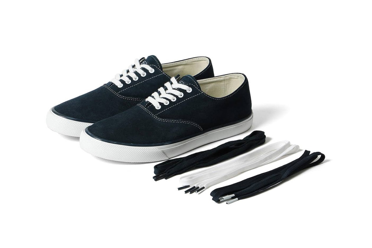 BEAMS plus sperry top sider cvo navy ecru release details buy cop purchase information japan suede canvas