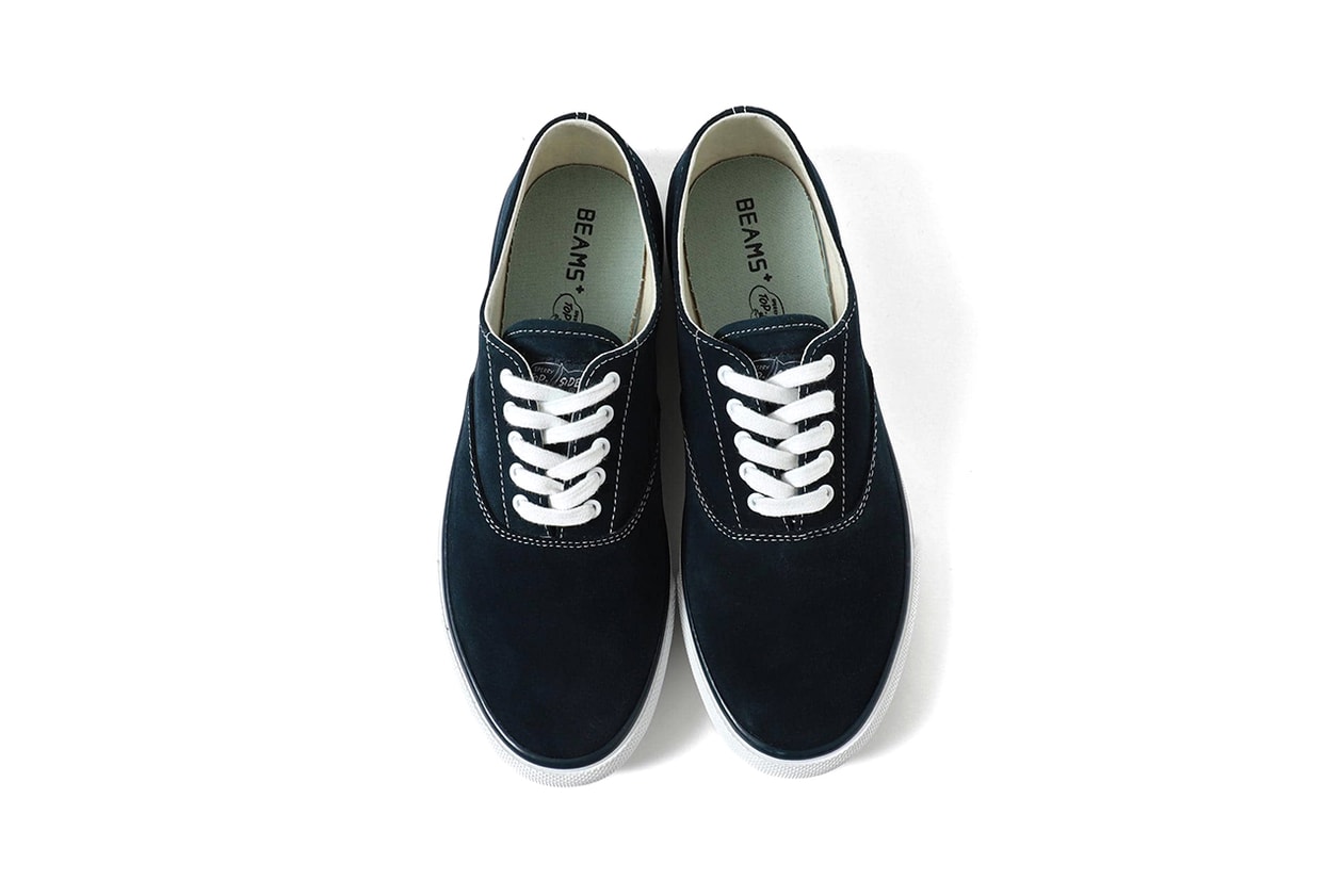 BEAMS plus sperry top sider cvo navy ecru release details buy cop purchase information japan suede canvas