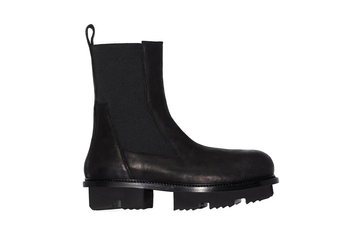 best leather boots for men 2020 bottega Veneta arket Versace acne studios rick owens loro piana diemme dr martens