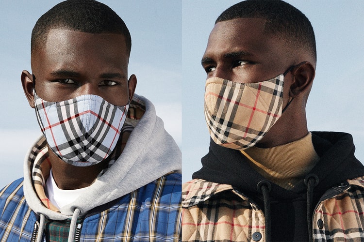 Burberry Launches Antimicrobial Face Masks