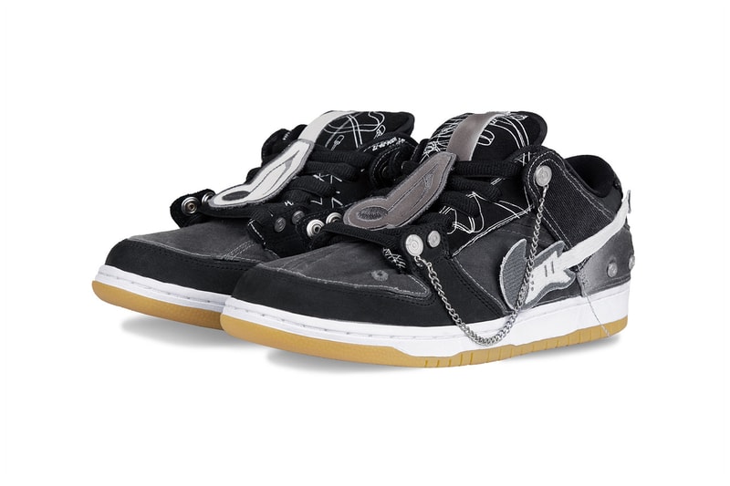 Yixi Chen of C2H4's Custom Nike SB Dunk Low Shoes sneakers collaboration design punk rock music inspiration remake