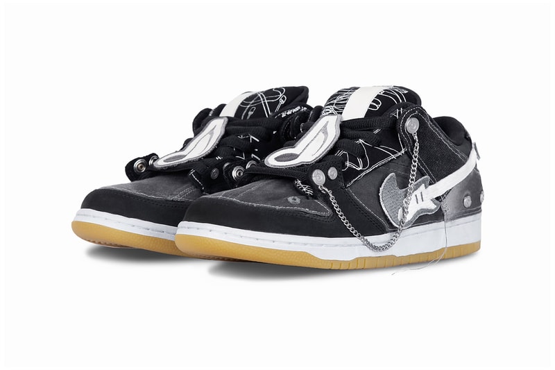Yixi Chen of C2H4's Custom Nike SB Dunk Low Shoes sneakers collaboration design punk rock music inspiration remake