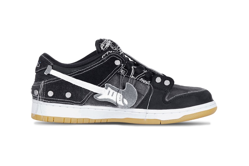 Yixi Chen of C2H4's Custom Nike SB Dunk Low Shoes sneakers collaboration design punk rock music inspiration remake