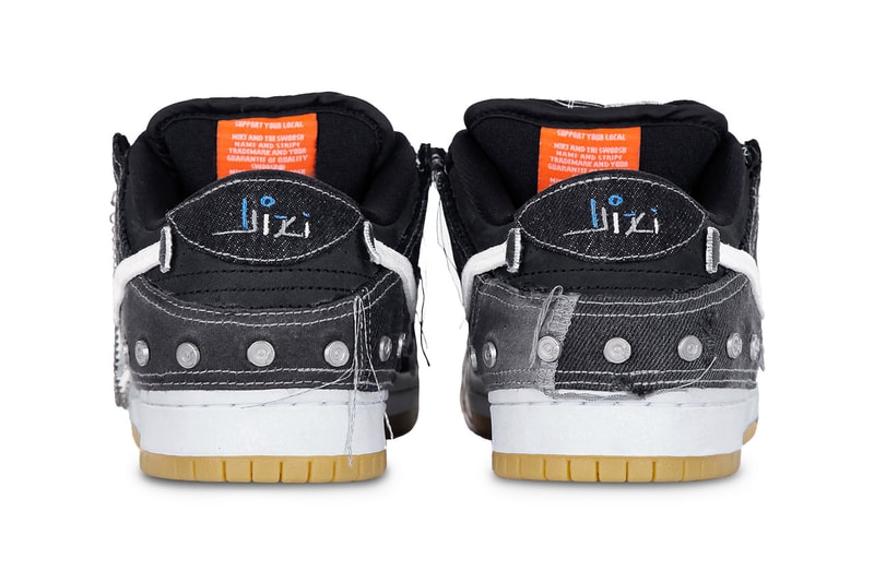 Yixi Chen of C2H4's Custom Nike SB Dunk Low Shoes sneakers collaboration design punk rock music inspiration remake