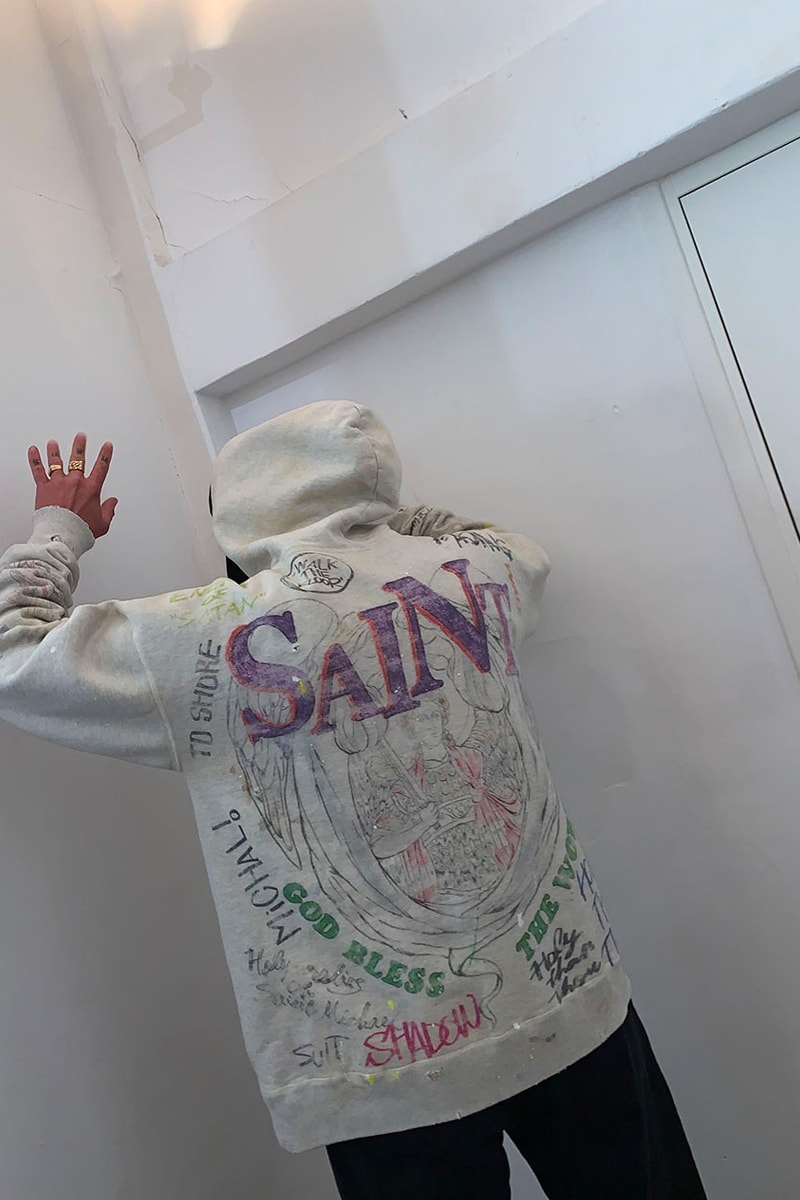 Cali Thornhill DeWitt SAINT MICHAEL READYMADE First Release Info Buy Price Fall Winter 2020