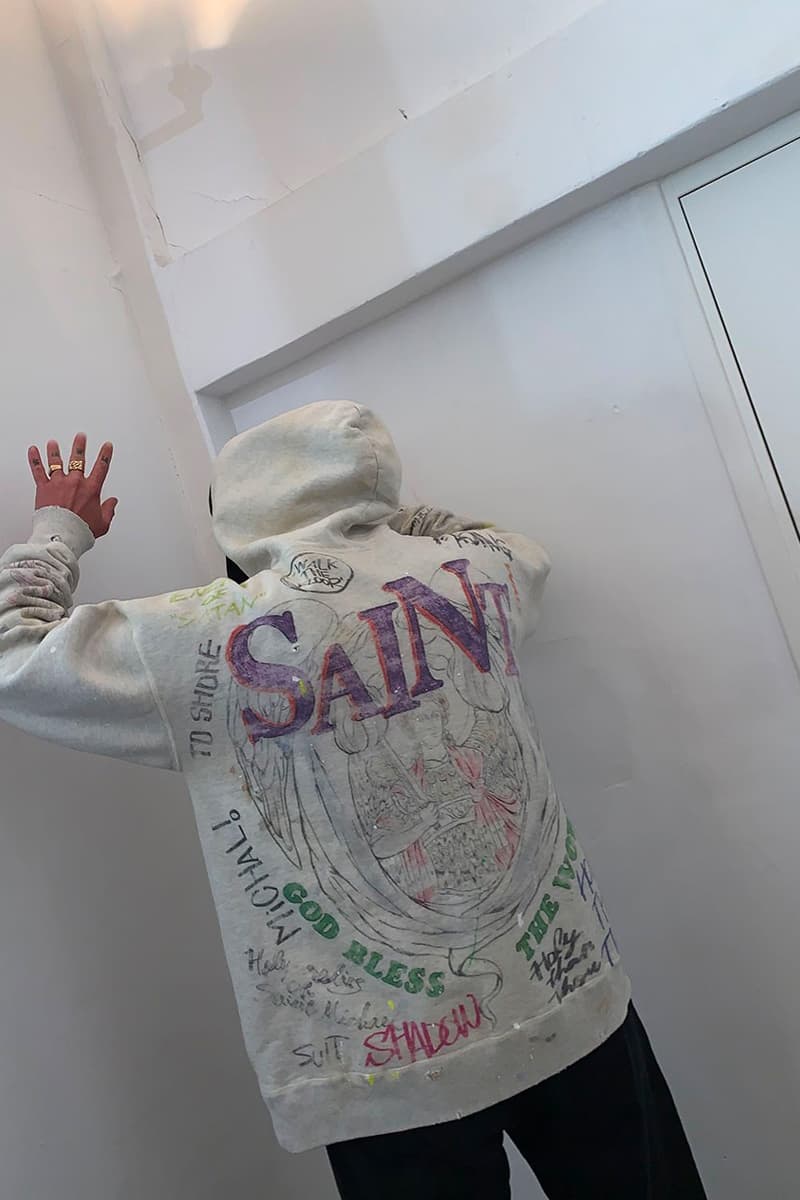 Cali Thornhill DeWitt SAINT MICHAEL READYMADE First Release Info Buy Price Fall Winter 2020