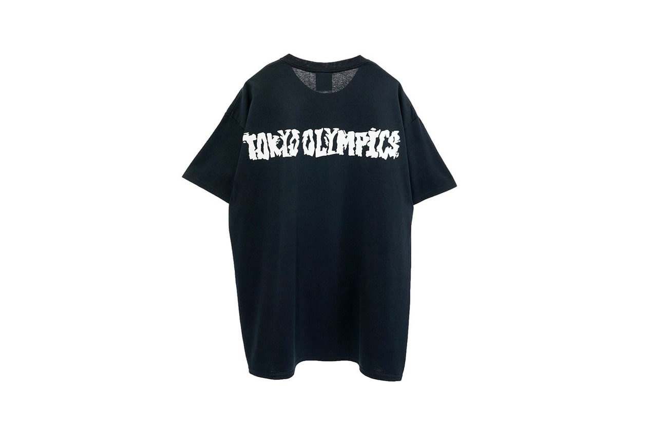 Cali Thornhill DeWitt solo exhibition Tokyo Olympics 2020 capsule menswear streetwear graphic tees t shirts long sleeves gr8 saint Michael
