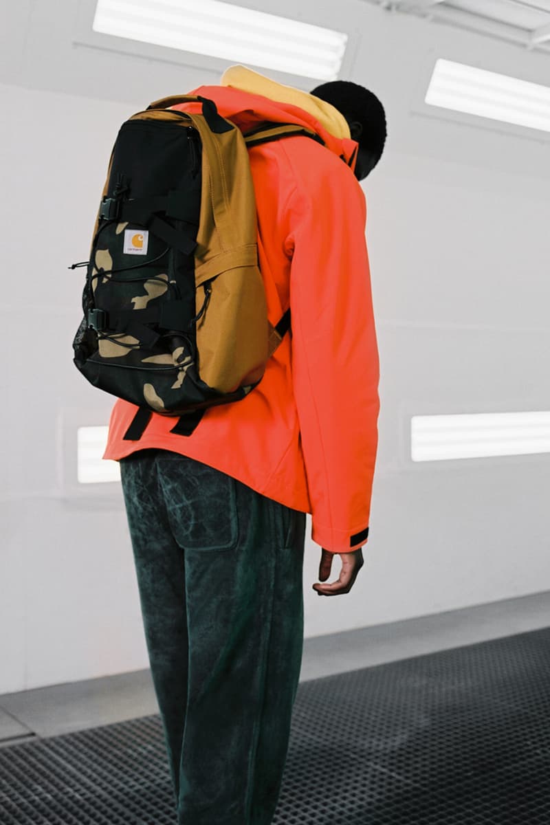 carhartt wip work in progress fall winter 2020 collection lookbook gore tex details