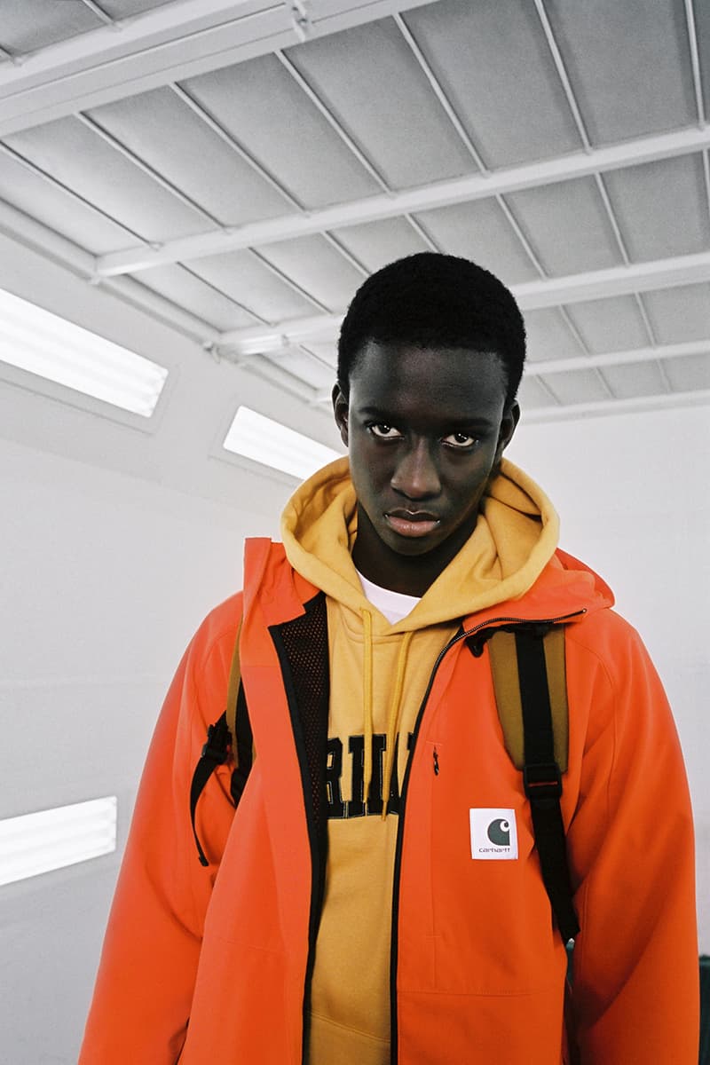 carhartt wip work in progress fall winter 2020 collection lookbook gore tex details