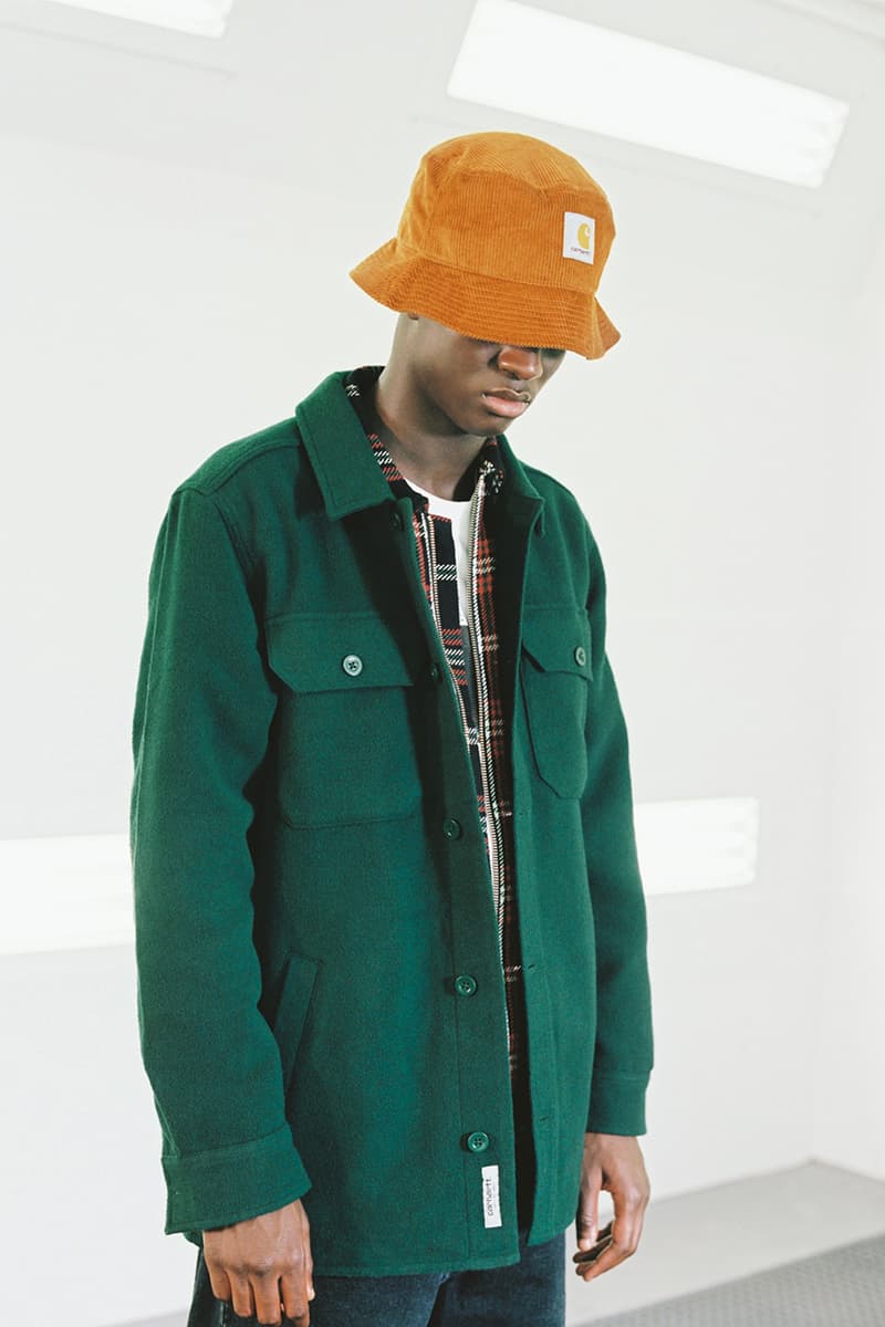 carhartt wip work in progress fall winter 2020 collection lookbook gore tex details