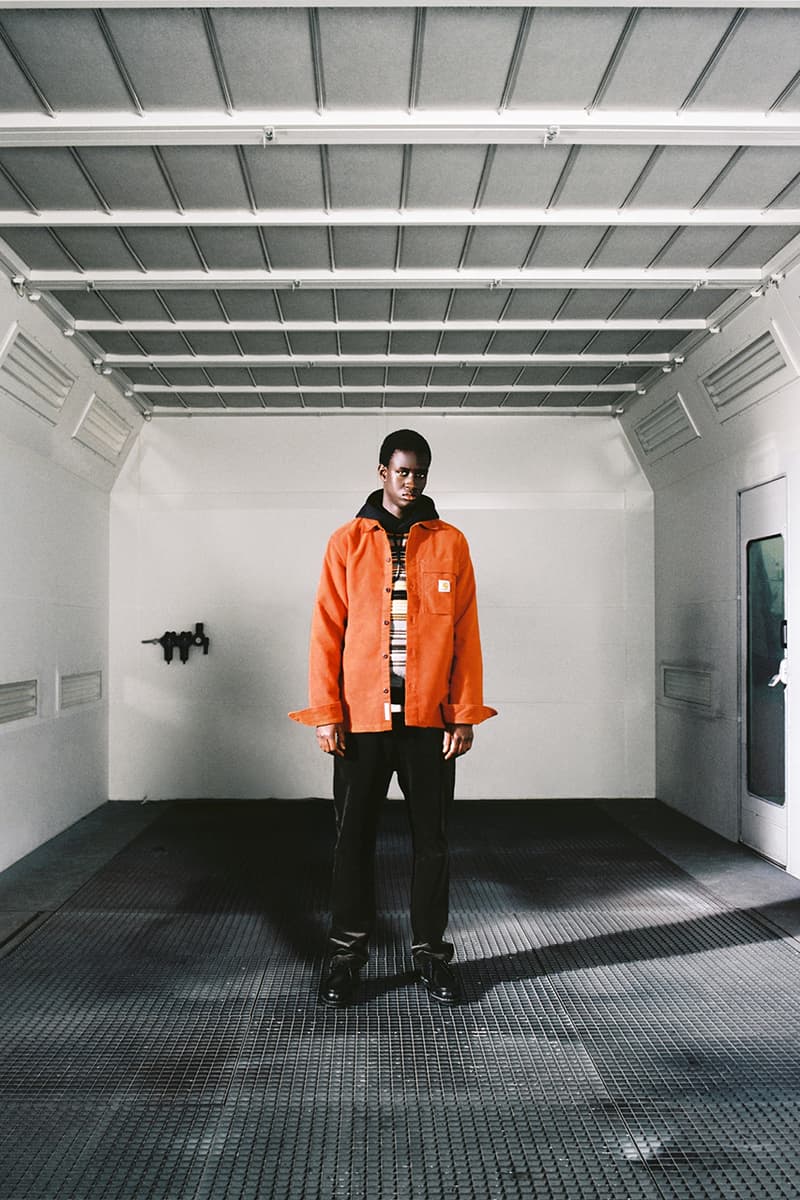 carhartt wip work in progress fall winter 2020 collection lookbook gore tex details