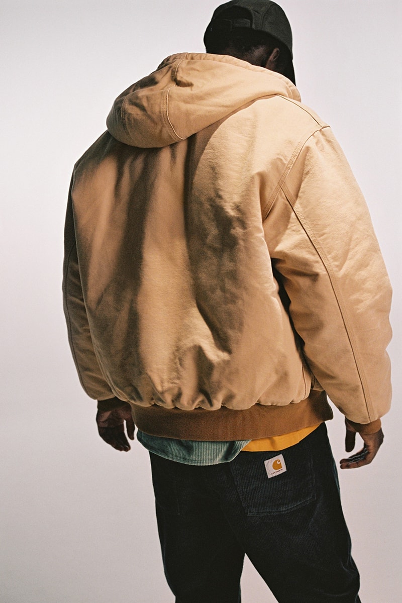 carhartt wip work in progress fall winter 2020 collection lookbook gore tex details