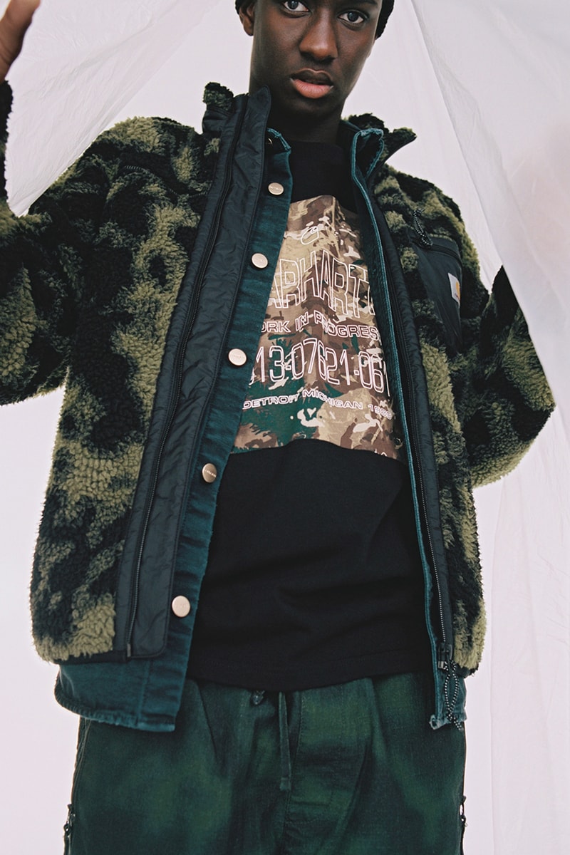 carhartt wip work in progress fall winter 2020 collection lookbook gore tex details
