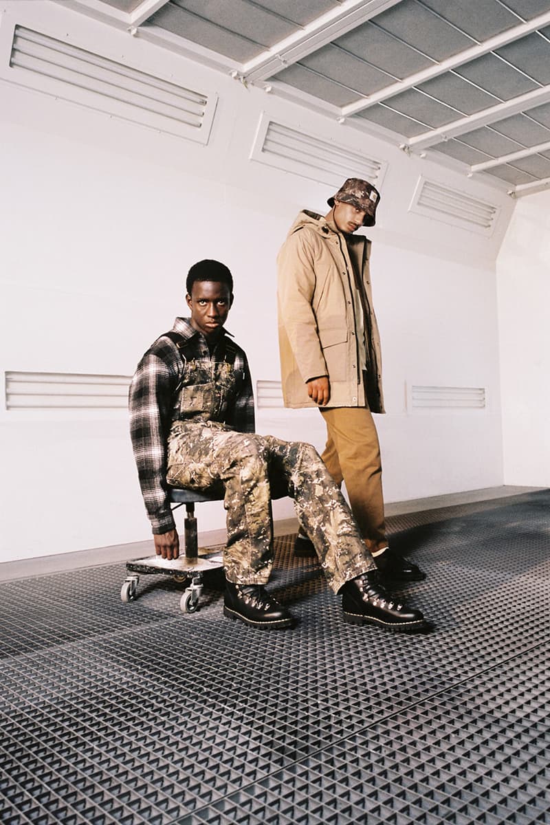 carhartt wip work in progress fall winter 2020 collection lookbook gore tex details