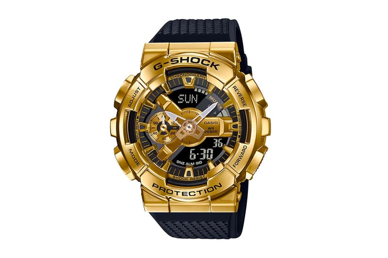 Casio G Shock Metal Covered Gm 110 Collection Hypebeast Casio G Shock Metal Covered Gm 110 Collection Hypebeast