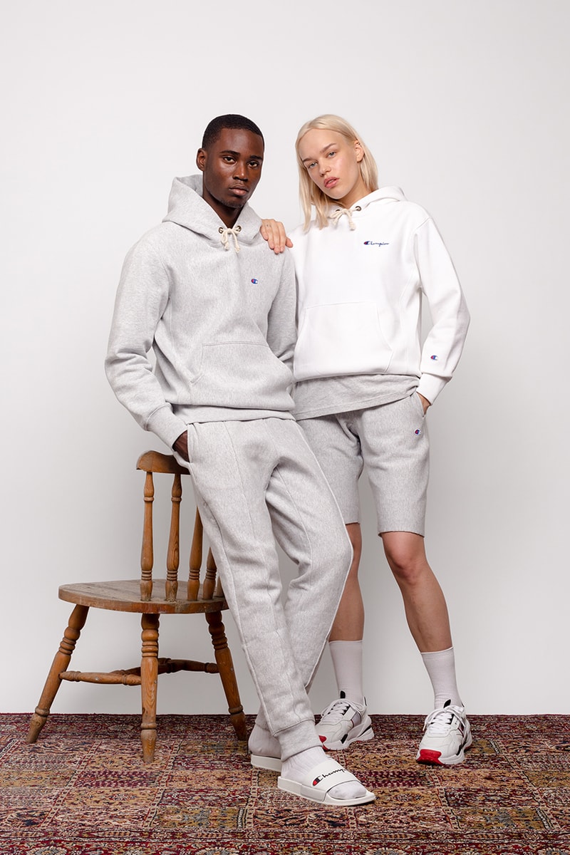 champion fall winter 2020 reverse weave collection lookbook sportswear collegiate buy cop purchase