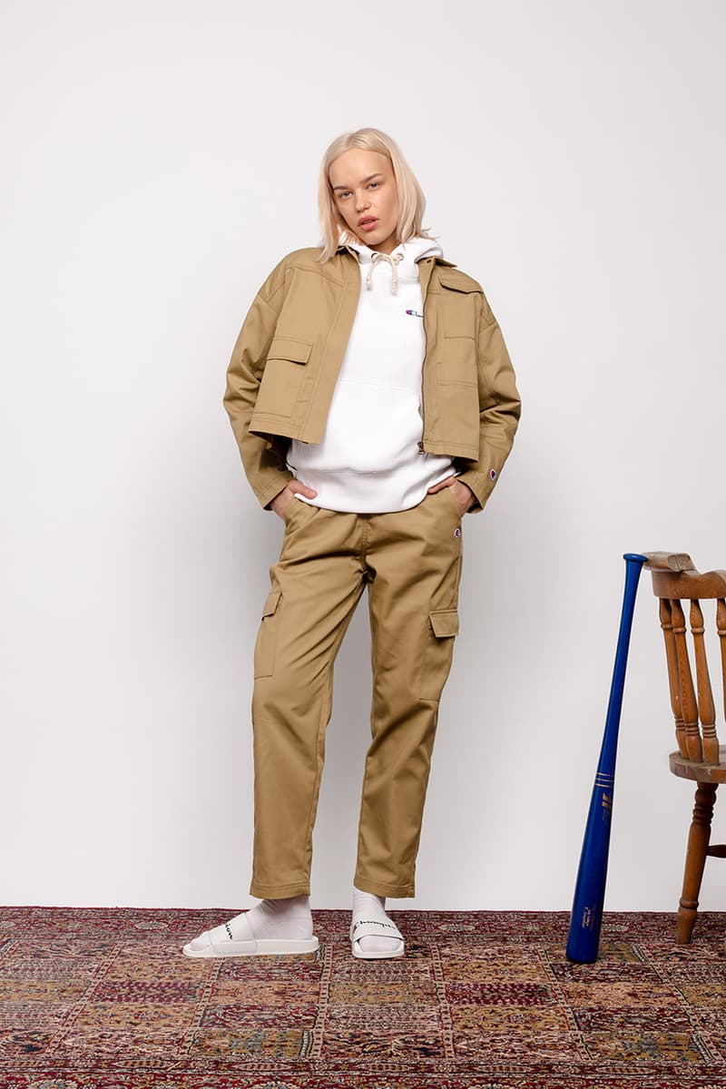 champion fall winter 2020 reverse weave collection lookbook sportswear collegiate buy cop purchase