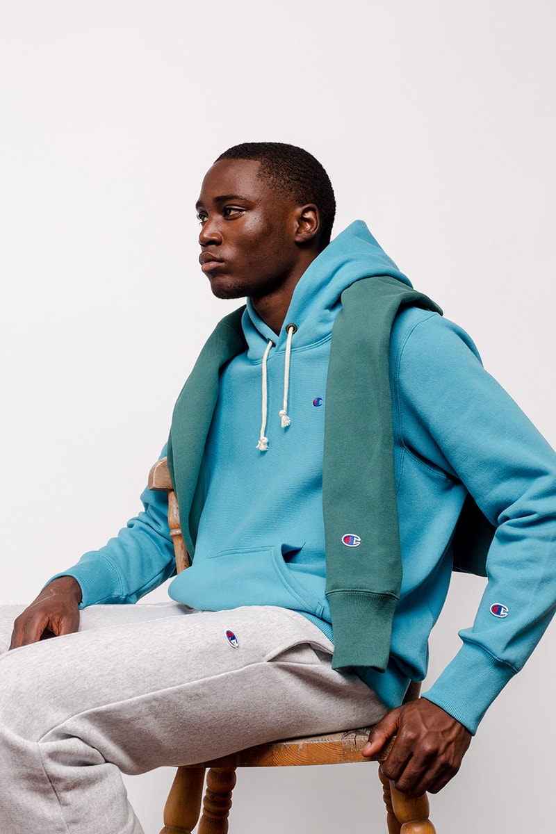 champion fall winter 2020 reverse weave collection lookbook sportswear collegiate buy cop purchase