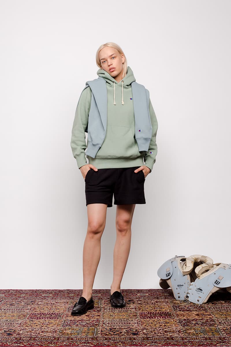 champion fall winter 2020 reverse weave collection lookbook sportswear collegiate buy cop purchase