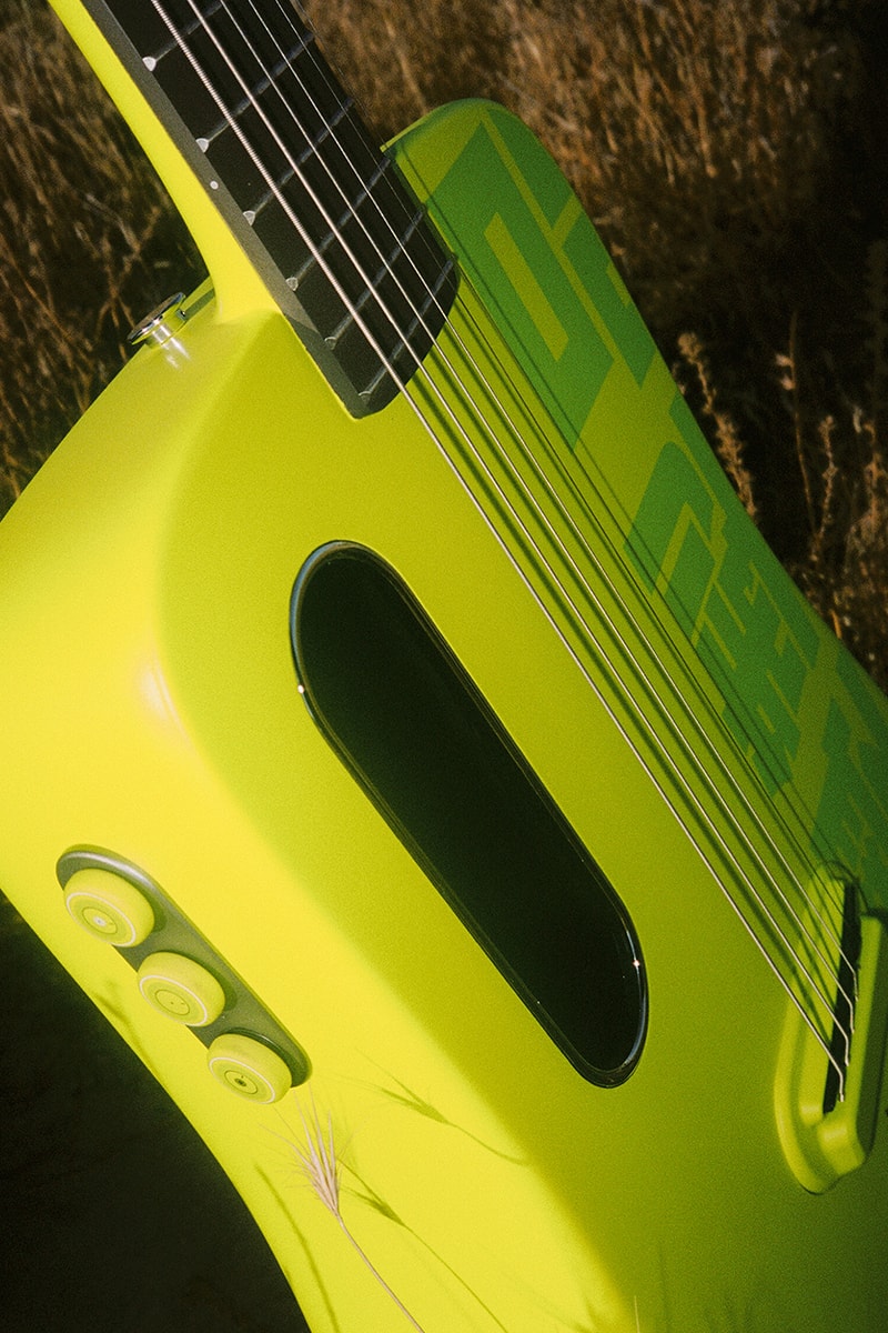 Chemist Creations LAVA MUSIC LAVA ME 2 Guitar Release Coral White Green Chaud Buy Price Info C2H4