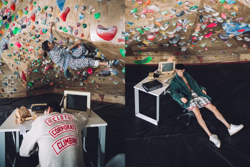 clot fw 20 corporate climbing collection edison chen kevin poon t shirt sweatpants hoodies gallery 1950 rug official release date info photos price store list buying guide