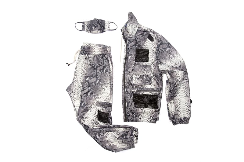 clothsurgeon Supreme x The North Face Tracksuit 2018 collaboration snakeskin