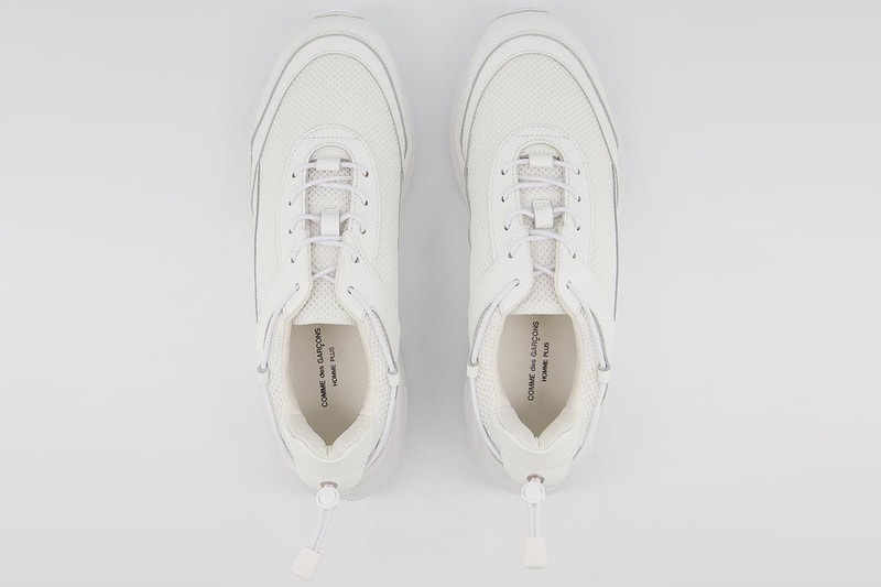 comme des garcons homme plus cross trainer shoes sneakers white black vibram rollingait system official release date info photos price store list buying guide 