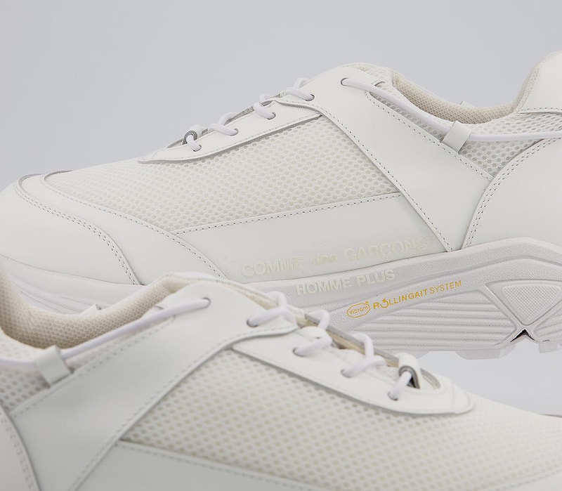 comme des garcons homme plus cross trainer shoes sneakers white black vibram rollingait system official release date info photos price store list buying guide 
