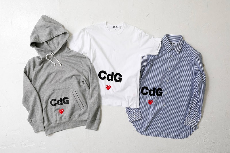 COMME des GARÇONS PLAY and The North Face Drop "PLAY TOGETHER" Capsule  outdoors Japan DSM Goldwin COMME des GARÇONS 