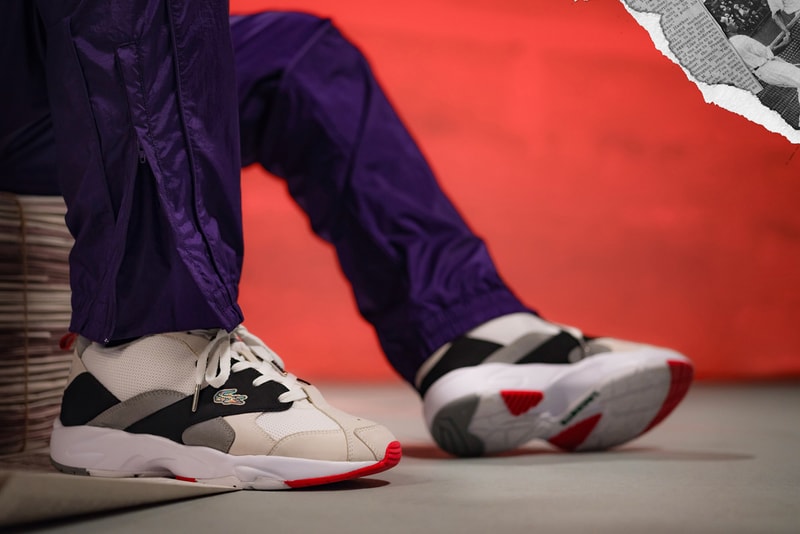 lacoste concepts storm 96 sneaker release info drop date Boston when available limited edition where to cop clothing apparel august 14 2020