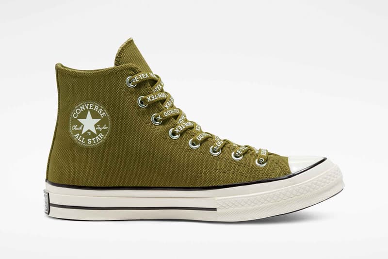 converse chuck taylor all star 70 hi high gore tex dark moss amber sepia black egret 168857C 168858C 168859C official release date info photos price store list buying guide