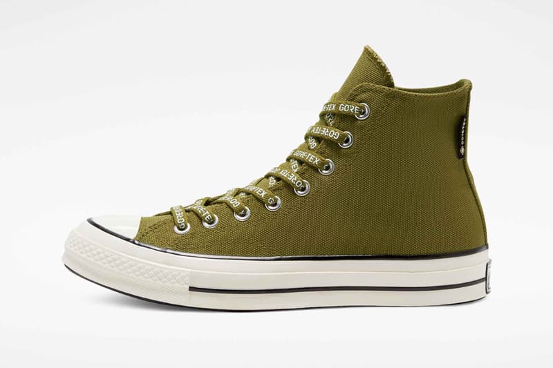 converse chuck taylor all star 70 hi high gore tex dark moss amber sepia black egret 168857C 168858C 168859C official release date info photos price store list buying guide