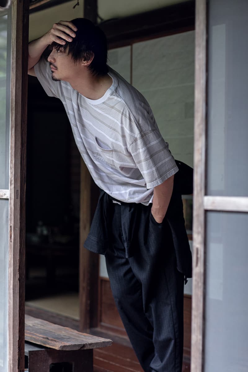 COVERCHORD Summer 2020 Tatami Leisure Editorial menswear streetwear auralee ystrdys tmmrw comoli teatora needles maison margiela stay at home