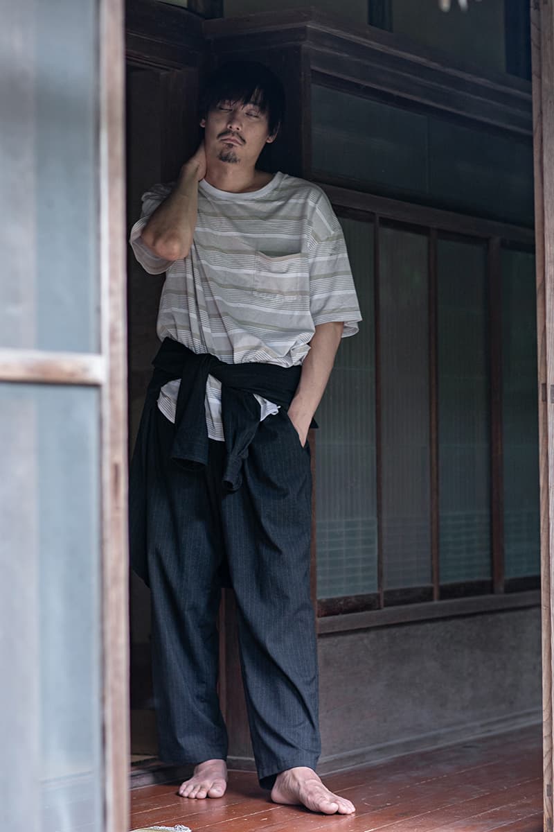 COVERCHORD Summer 2020 Tatami Leisure Editorial menswear streetwear auralee ystrdys tmmrw comoli teatora needles maison margiela stay at home